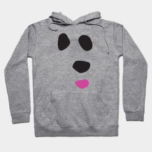 Polar Bear Lipstick pink Hoodie